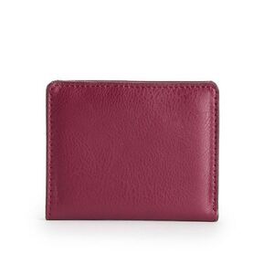 New Bokeh Wine Mini RFID-Blocking Bifold Wallet